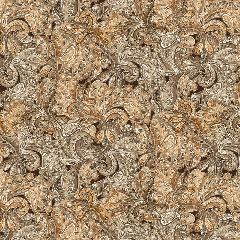 Petal & Twist - Latte - Everything Fabric