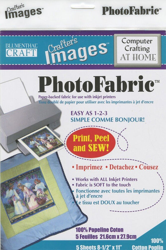 Photo Fabric Computer Crafting at Home Poplin Sheets 5pk - Everything Fabric