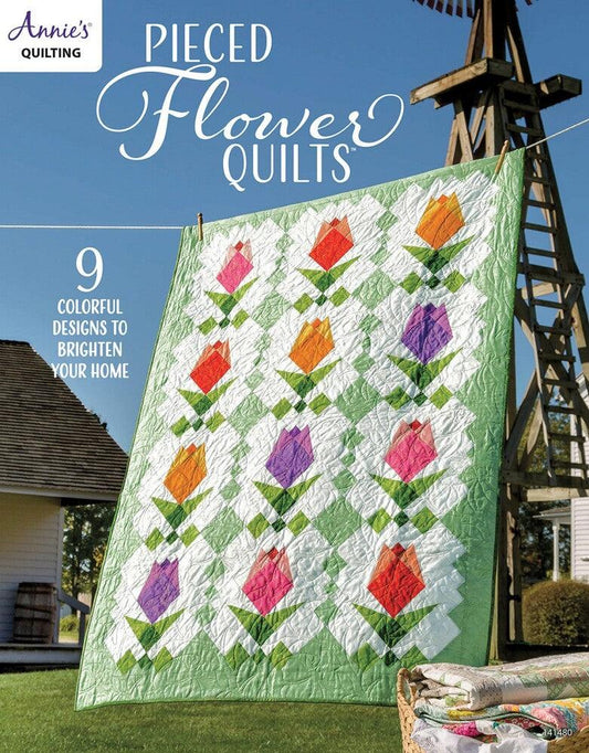 Pieced Flower Quilts Book - Everything Fabric