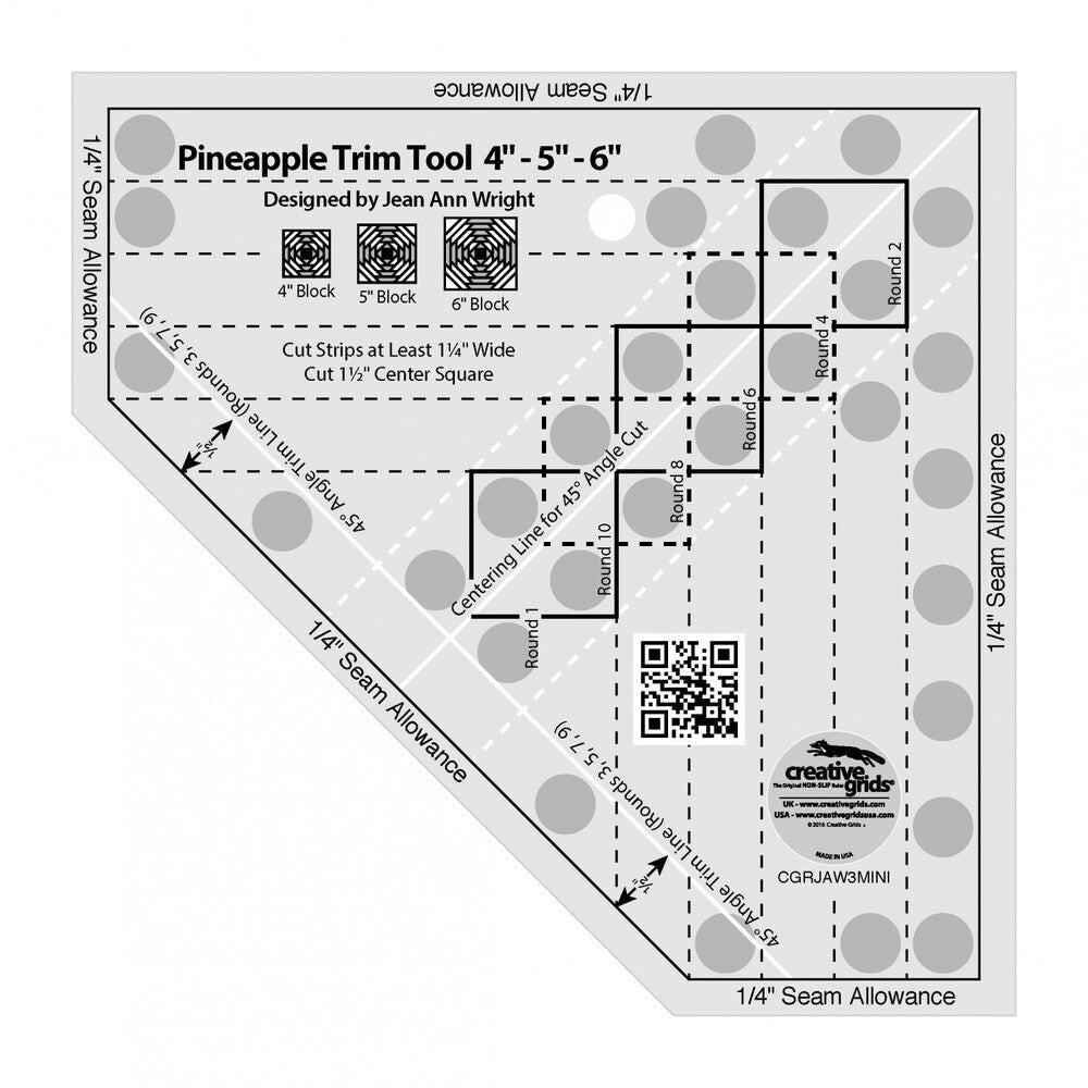 Pineapple Popout Spice Quilt Pattern - Everything Fabric