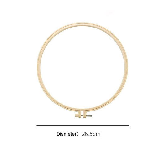 Plastic Embroidery and Cross Stitch Hoop - Round - 11in - Everything Fabric