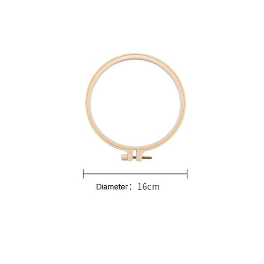 Plastic Embroidery and Cross Stitch Hoop - Round - 4.72in - Everything Fabric