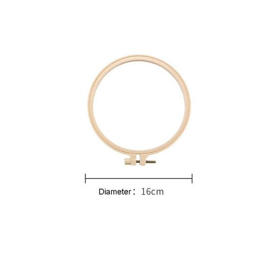 Plastic Embroidery and Cross Stitch Hoop - Round - 6in - Everything Fabric