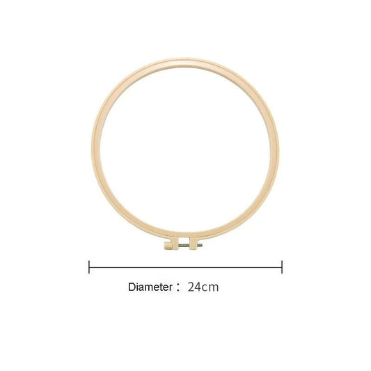 Plastic Embroidery and Cross Stitch Hoop - Round - 9in - Everything Fabric