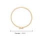 Plastic Embroidery and Cross Stitch Hoop - Round - 9in - Everything Fabric