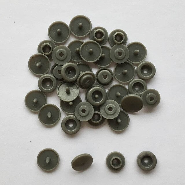 Plastic Kam Snap Buttons - 11 mm - Everything Fabric