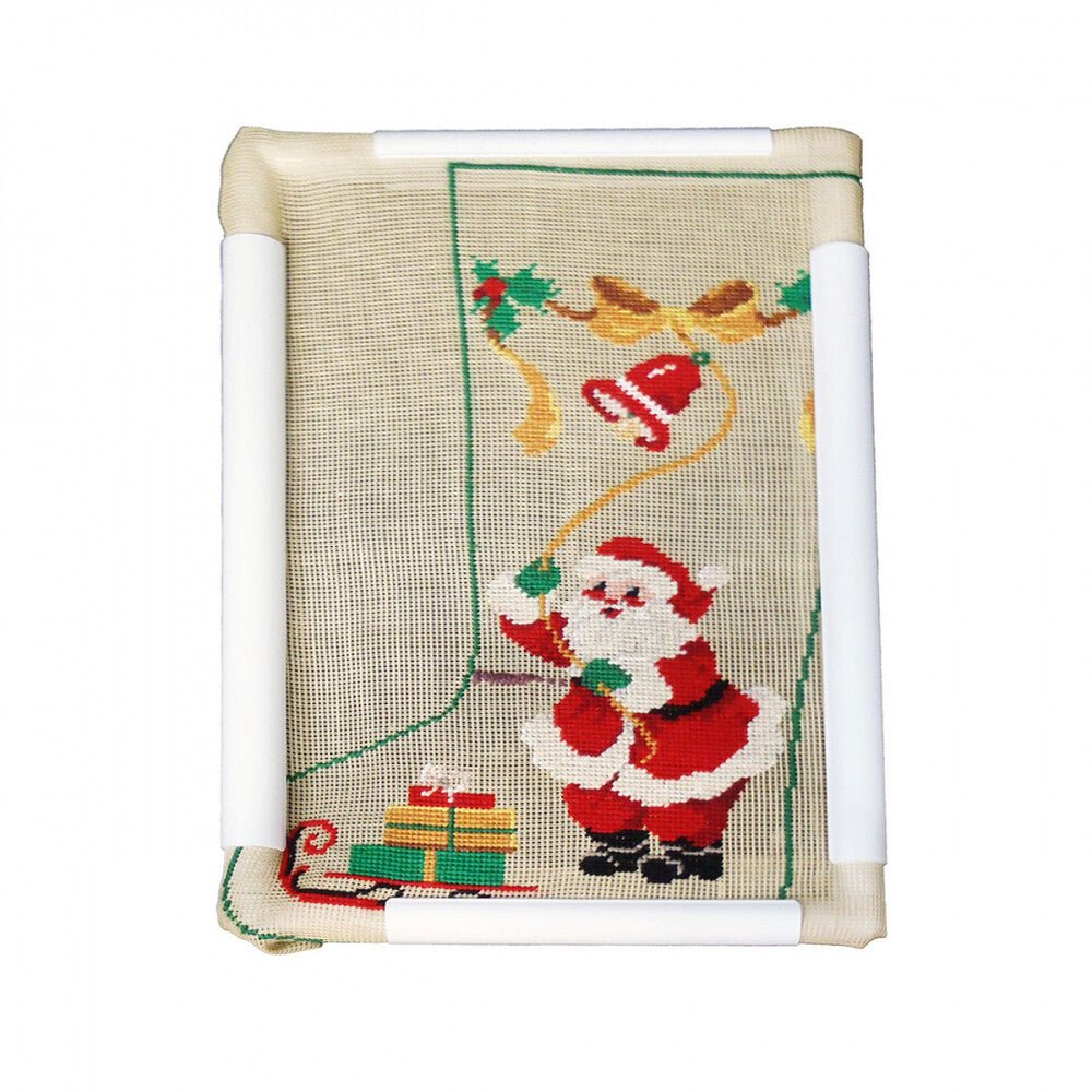 Plastic Snap Embroidery Frame - 11X17in Rectangle - Everything Fabric
