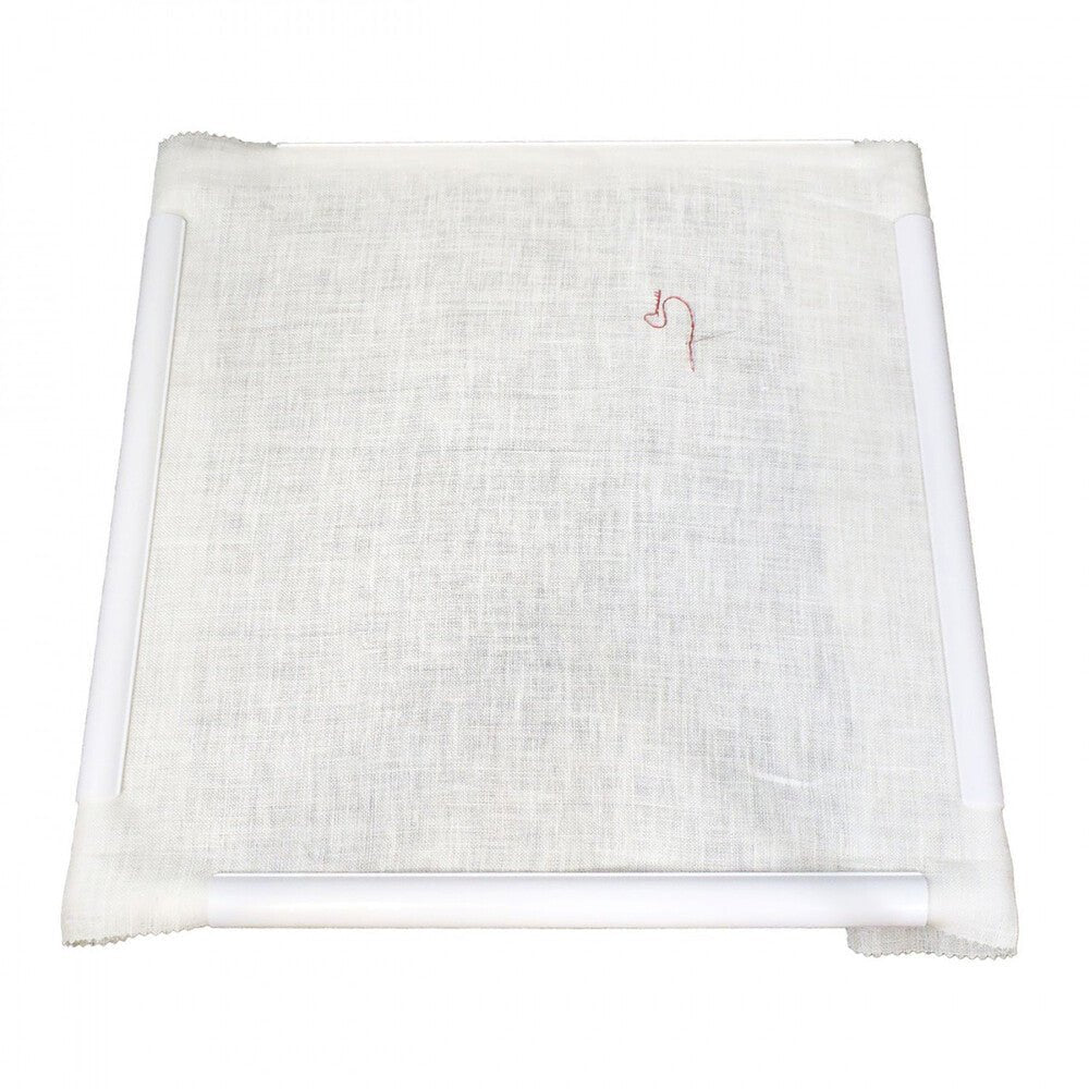 Plastic Snap Embroidery Frame - 17X17 in Square - Everything Fabric