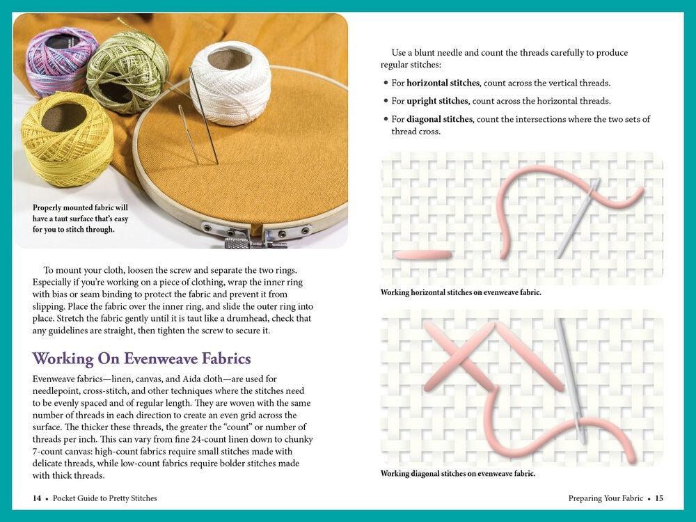 Pocket Guide to Pretty Stitches - Everything Fabric