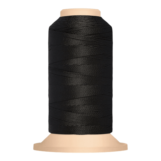 Polyester Upholstery Thread 300 m - Black - Everything Fabric