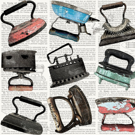 Press On Iron Toss Multi - Everything Fabric