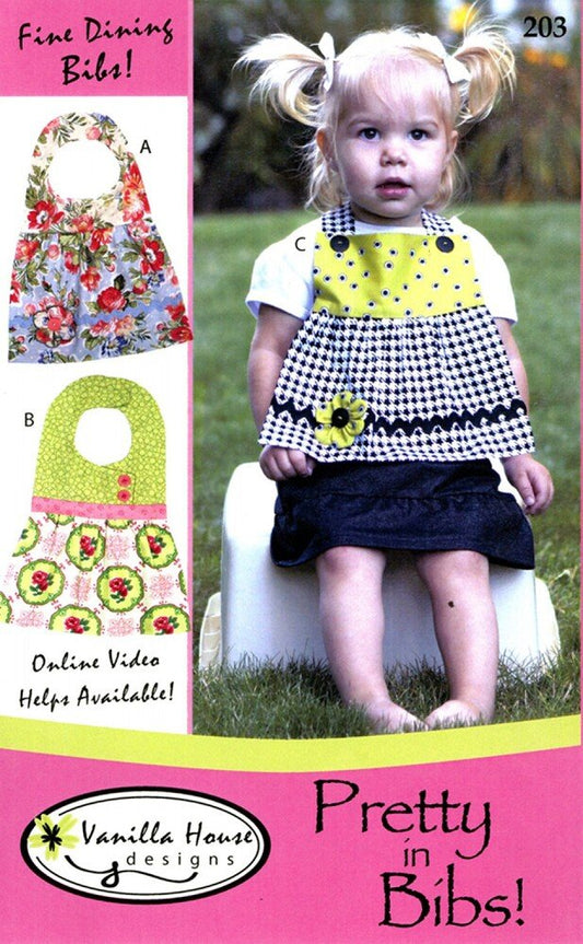 Pretty In Bibs Pattern - Everything Fabric