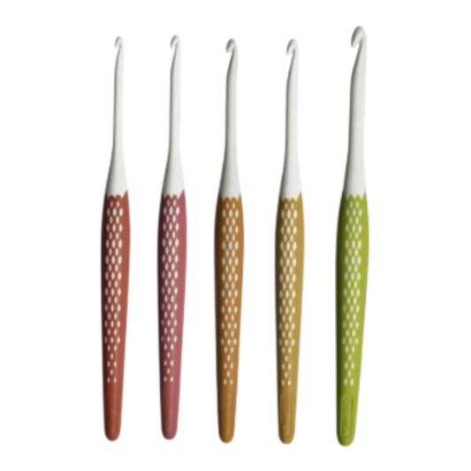 Prym Love - ERGO CROCHET HOOK FOR WOOL SET, .3.5-6.0 mm - Everything Fabric