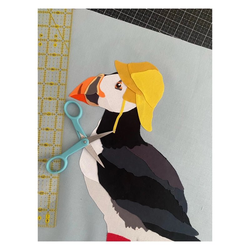 Puff In Boots - A Raw-Edge Appliqué Project Pattern - Everything Fabric