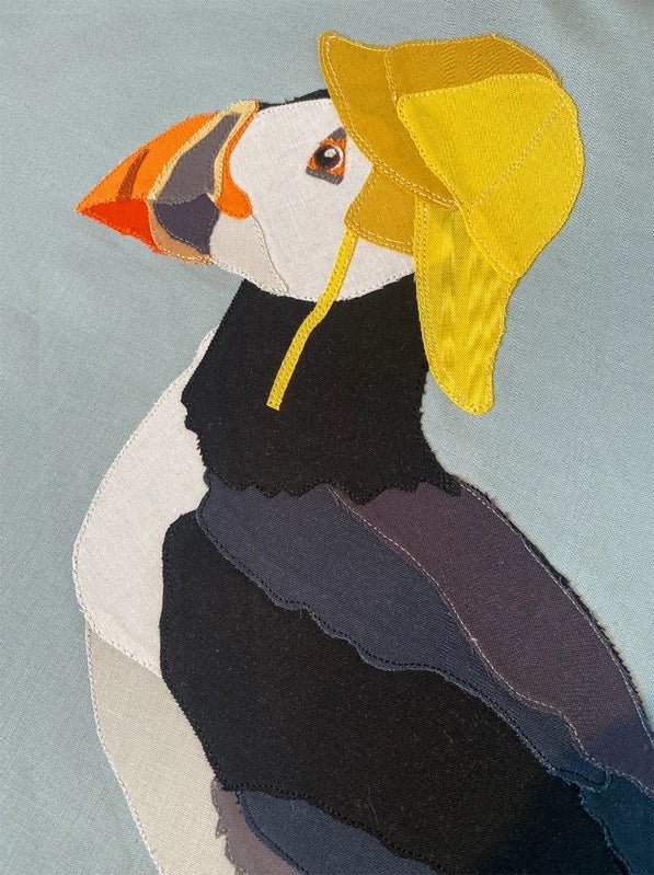 Puff In Boots - A Raw-Edge Appliqué Project Pattern - Everything Fabric