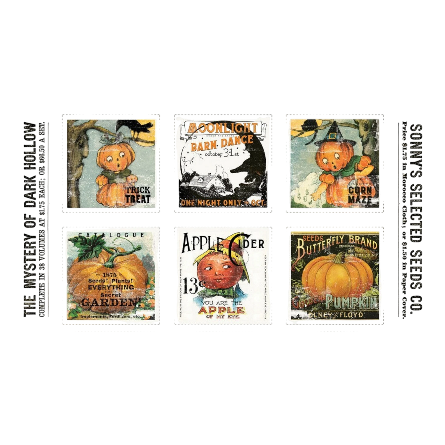 Pumpkin Patch – Large Pumpkin Patch Panel Clearance - Everything Fabric