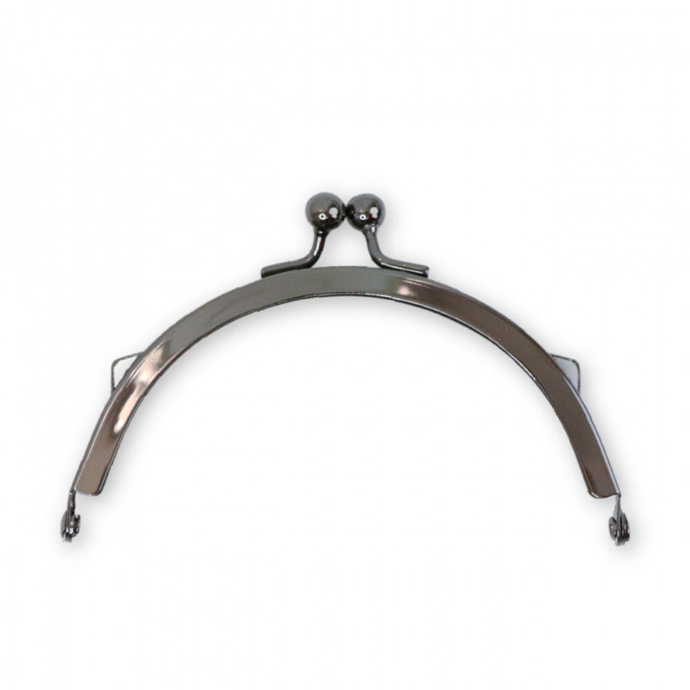 Purse Frame 4IN GUNMETAL - Everything Fabric