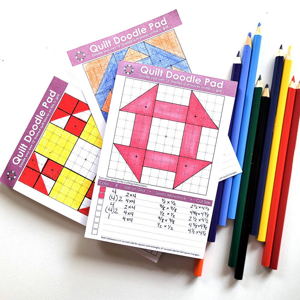 Quilt Doodle Pad - Everything Fabric
