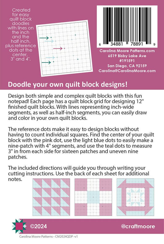 Quilt Doodle Pad - Everything Fabric