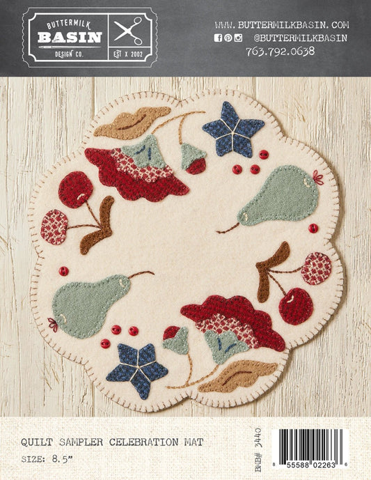 Quilt Sampler Celebration Mat - Everything Fabric