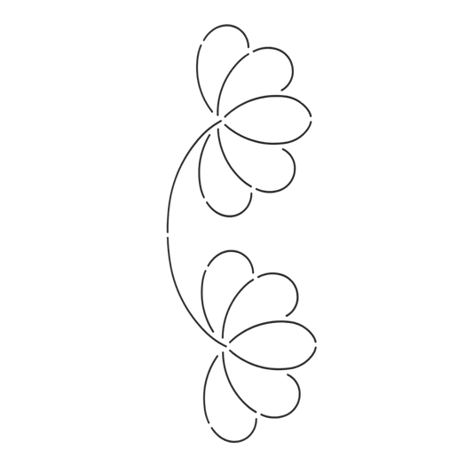 Quilt Stencil Border Design - 4in - Everything Fabric