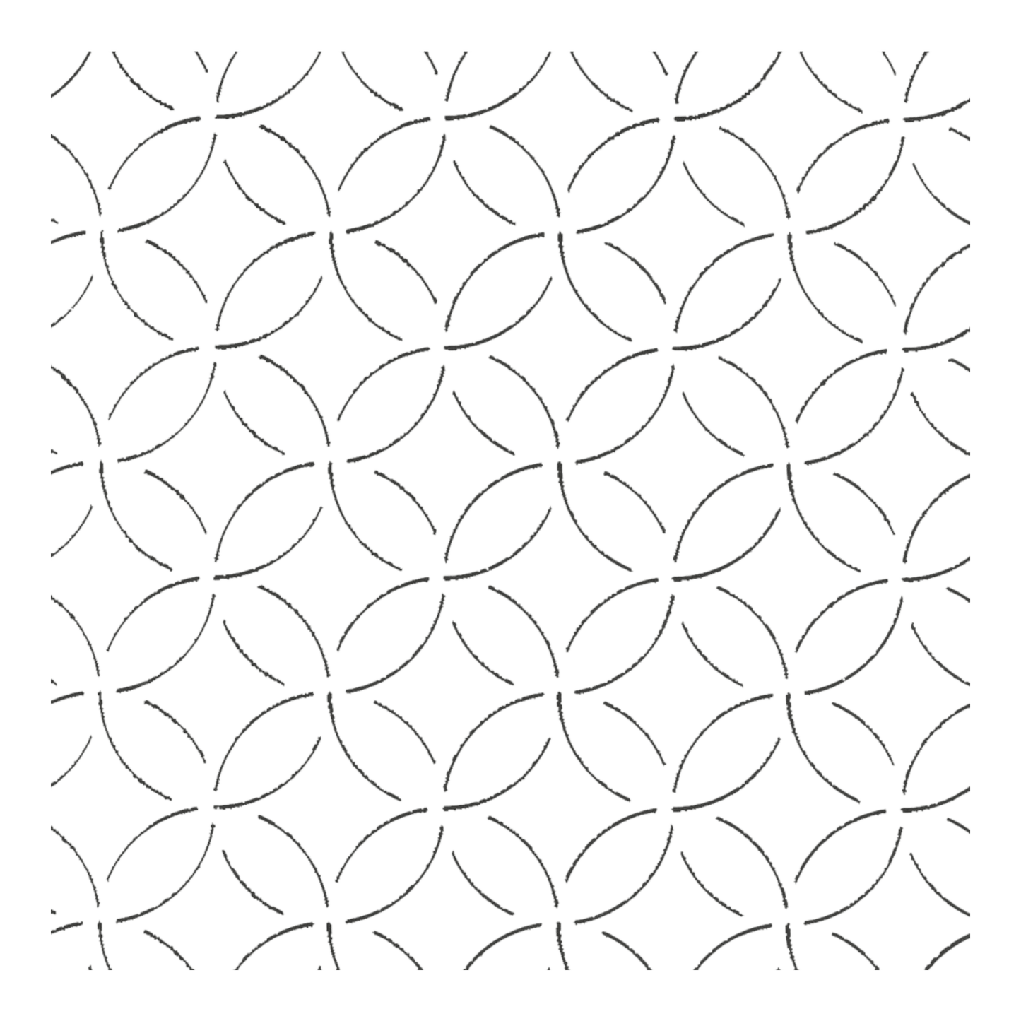 Quilt Stencil Connected Cloisonne - 2.5 in - Everything Fabric