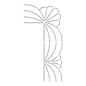 Quilt Stencil Corner Design - 3 in - Everything Fabric