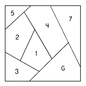 Quilt Stencil Crazy Quilt 3 - 8 in - Everything Fabric
