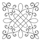 Quilt Stencil - Garden Gate - 9 in - Everything Fabric