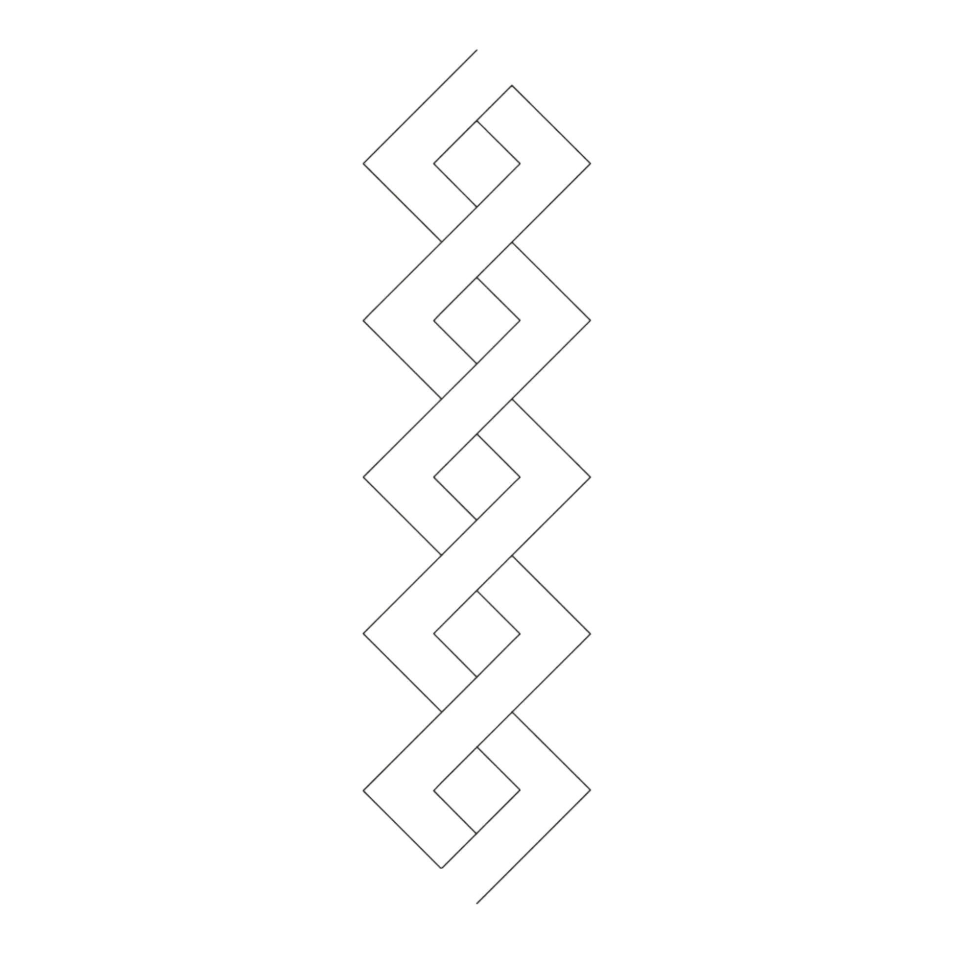 Quilt Stencil - Lattice Border - 4 in - Everything Fabric