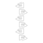 Quilt Stencil - Prism Border - 4 in - Everything Fabric