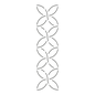 Quilt Stencil - Pumpkin Seed Border - 2.5 in - Everything Fabric