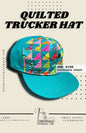 Quilted Trucker Hat Pattern - Everything Fabric