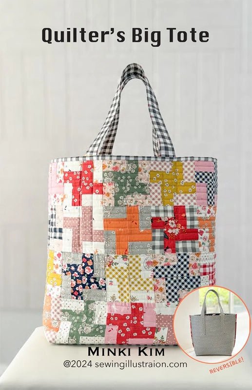 Quilter's Big Tote Pattern - Everything Fabric