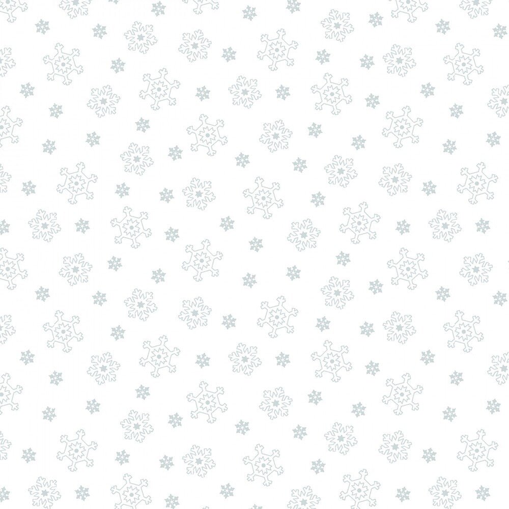 Quilters Flour V - Small Snowflakes - Everything Fabric