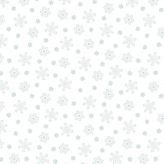 Quilters Flour V - Small Snowflakes - Everything Fabric