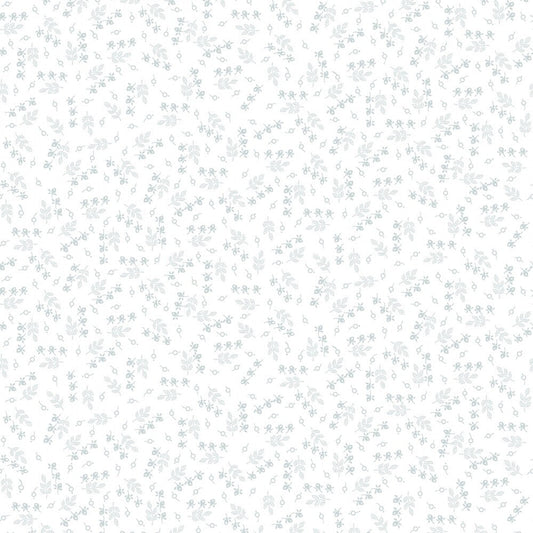 Quilters Flour V - White on White Ditsy Berries - Everything Fabric
