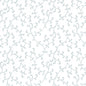 Quilters Flour V - White on White Vines with Curls - Everything Fabric