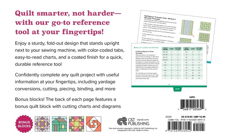Quilter's Quick-Reference Guide - Everything Fabric
