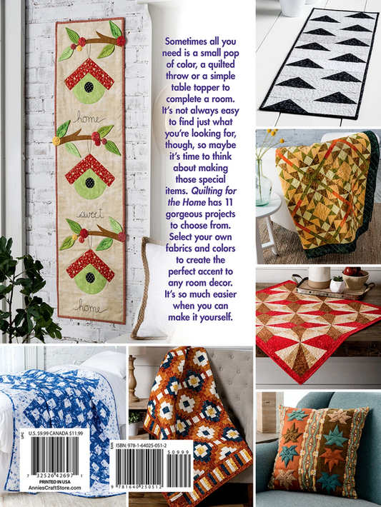 Quilting for the Home Book - Everything Fabric
