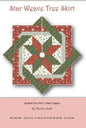 Quiltscapes Star Weave Tree Skirt Pattern - Everything Fabric