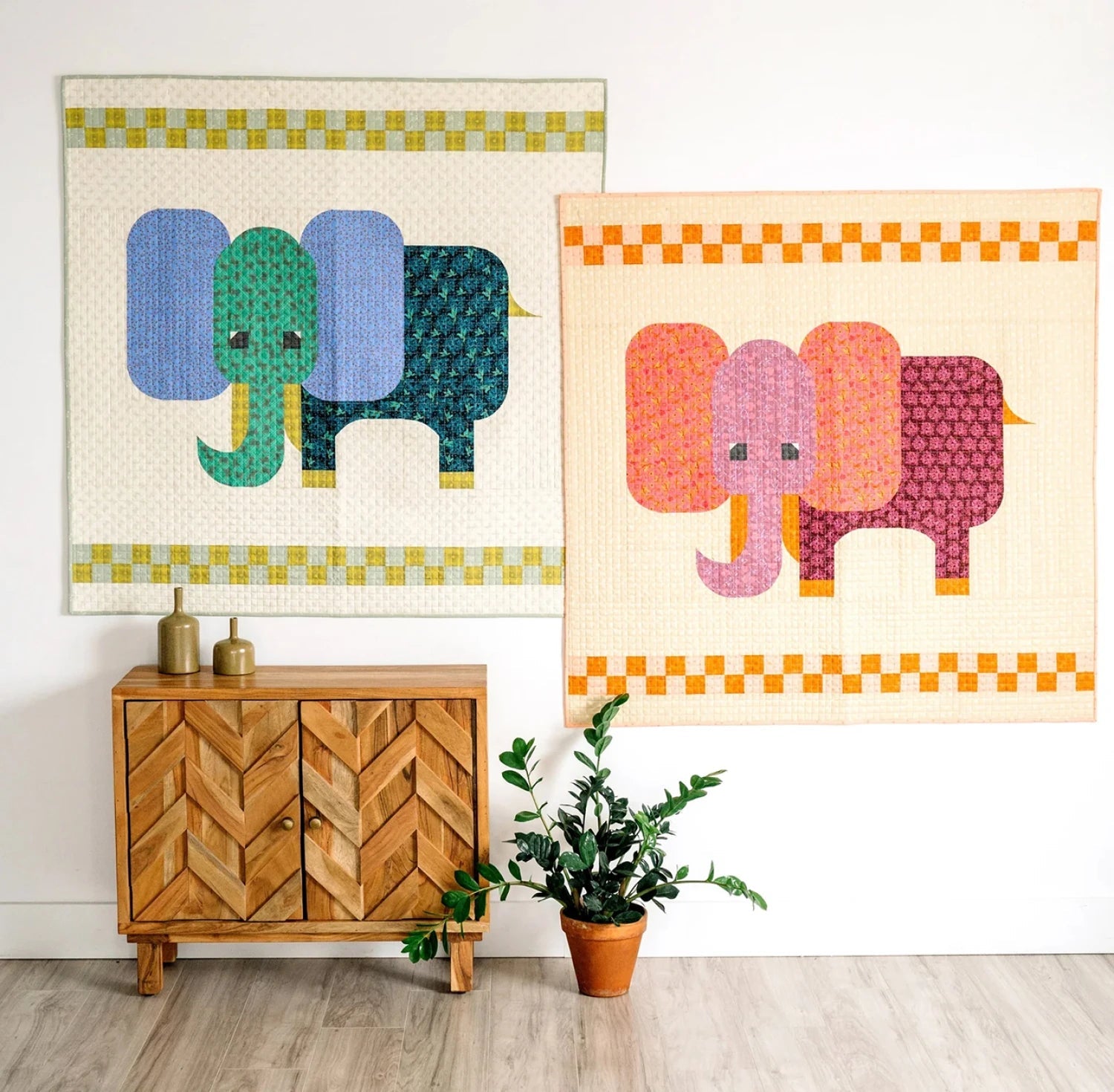 Quittles Tusker Lap Quilt Pattern - Everything Fabric