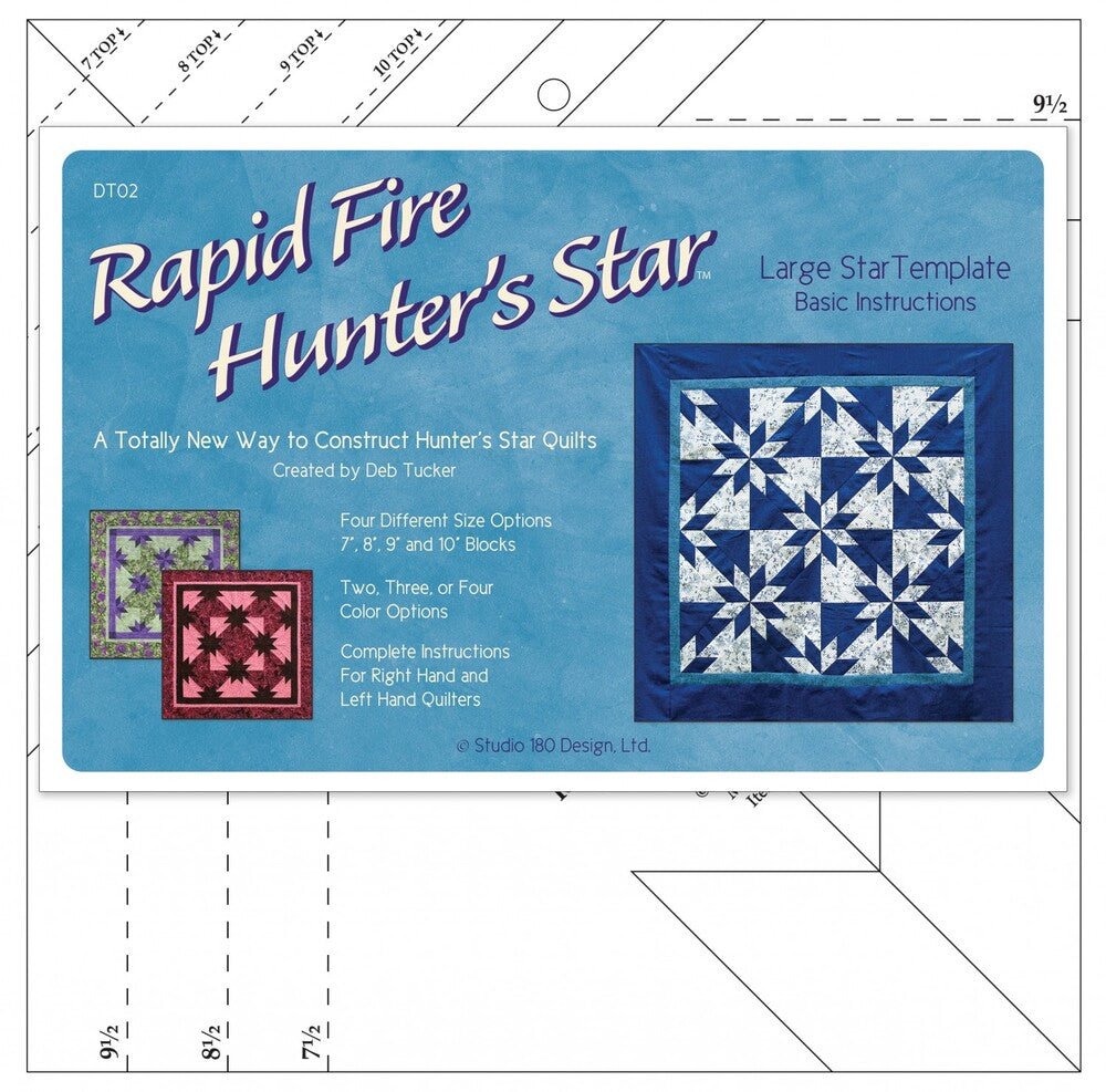 Rapid Fire Hunter's Star Large - Everything Fabric