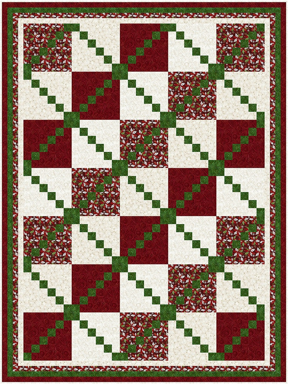 Holly Jolly 5-yard Quilts – project preview 2