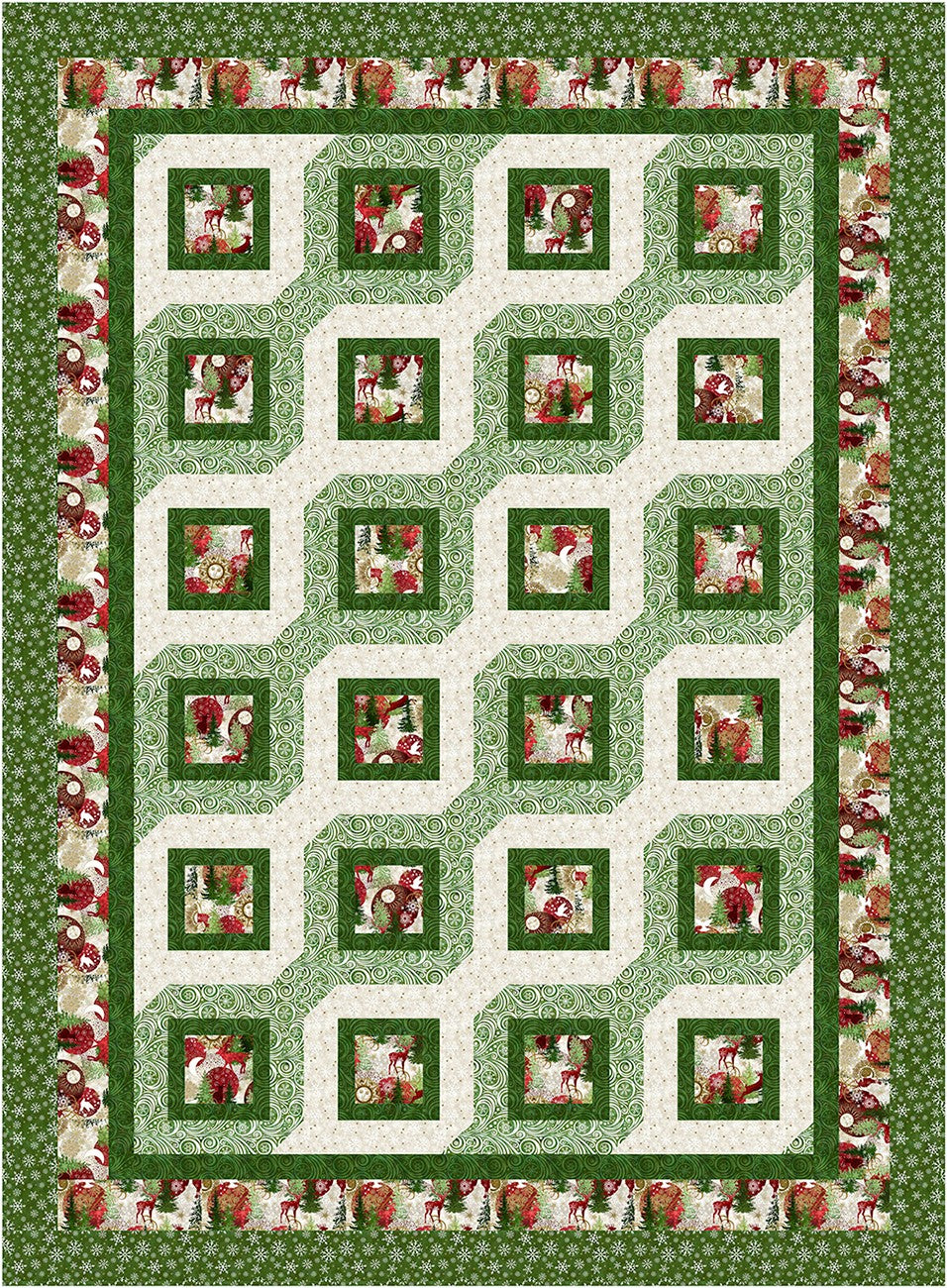 Holly Jolly 5-yard Quilts – project preview 5