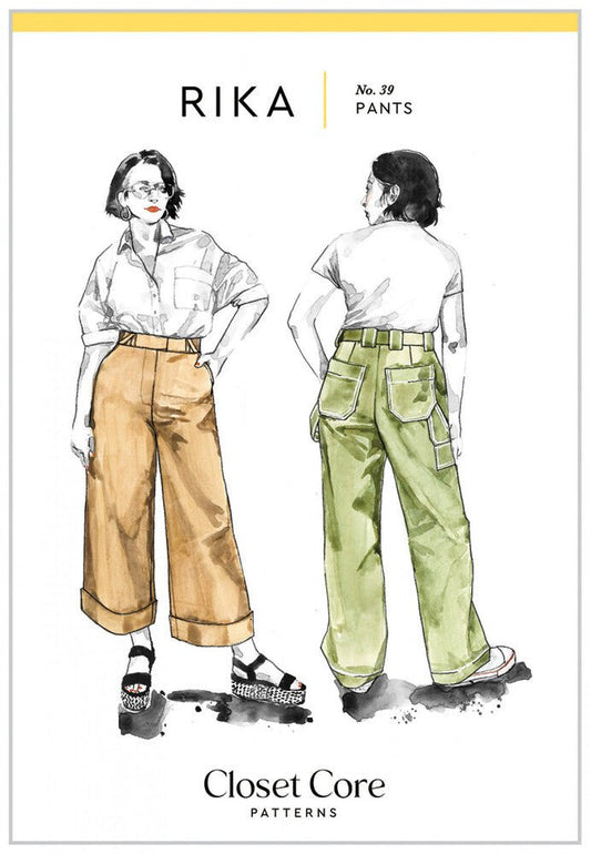 Rika Pants Pattern - Everything Fabric