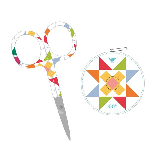 Riley Blake Designs Scissor and Tape Measure Duo - Everything Fabric