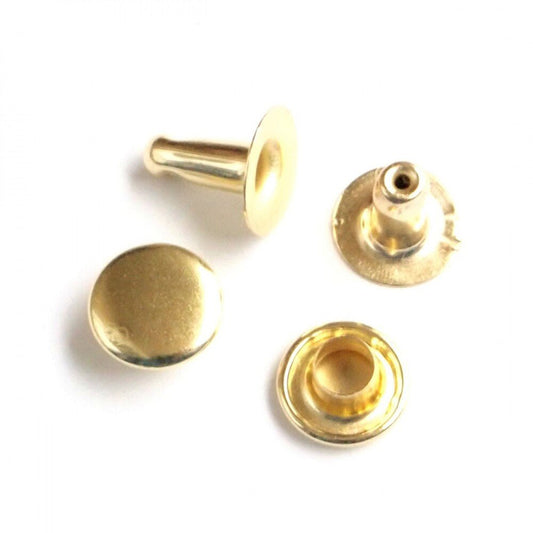 Rivet Set Nickel - Small - Everything Fabric