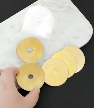Rotary Blades - 28 mm Titanium-Coated (SKS-7 Steel) - Everything Fabric