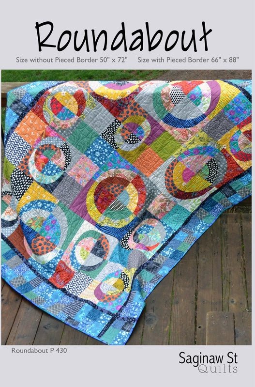 Round About Quilt Pattern - Everything Fabric